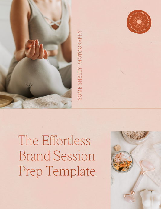The Effortless Brand Session Prep Template